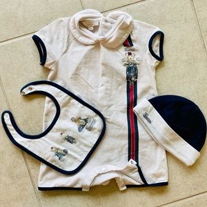 Gucci baby cotton gift set